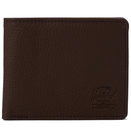 HERSCHEL HERSCHEL HANK LEATHER WALLET (EMBOSSED) - BROWN