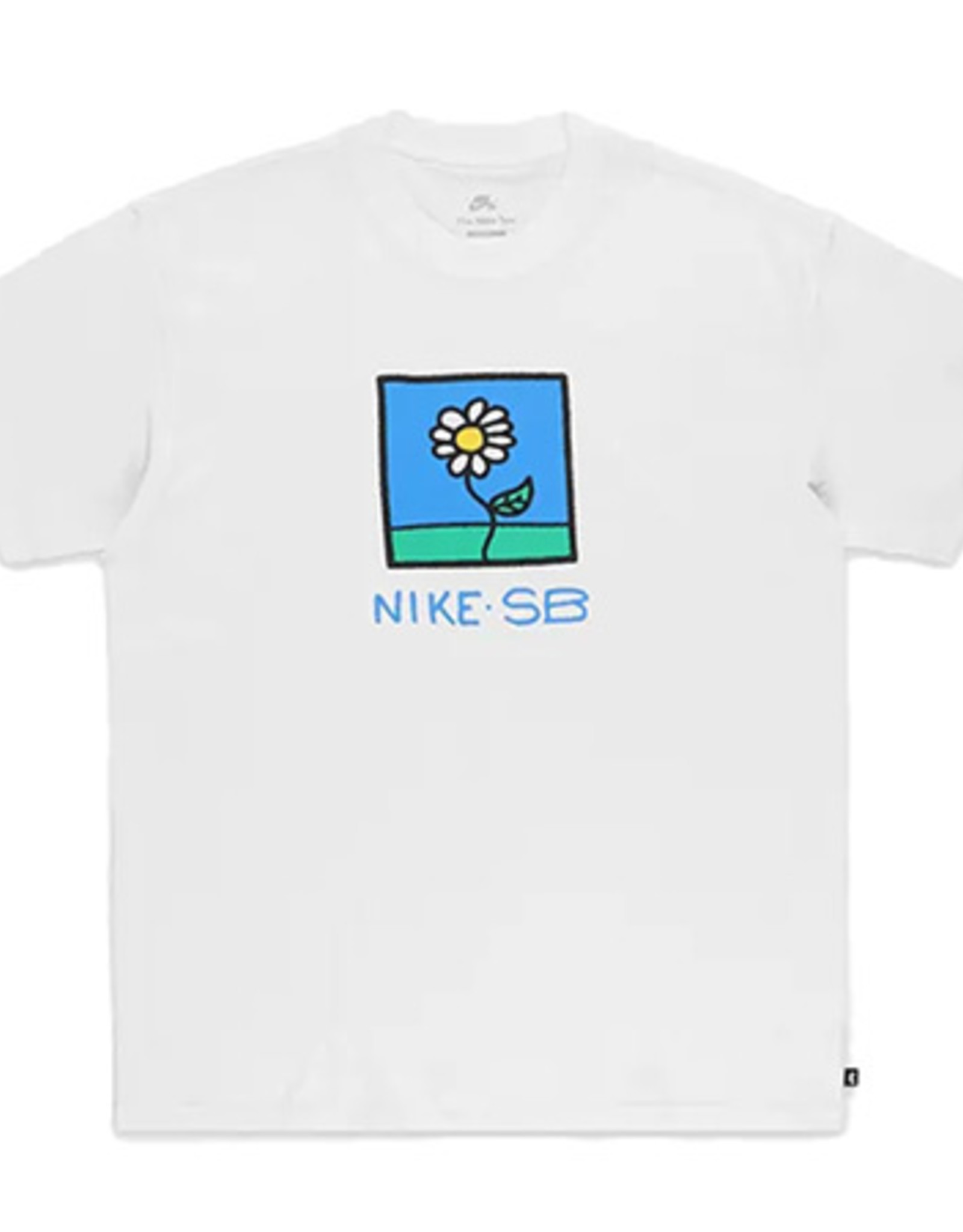 NIKE NIKE SB WHITE DAISY S/S SKATE TEE