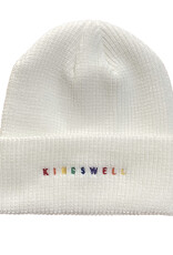 KINGSWELL KINGSWELL EMBROIDERED BEANIE - RAINBOW