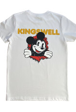 KINGSWELL KINGSWELL YOUTH RIPPER TEE - WHITE