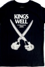 KINGSWELL KINGSWELL YOUTH BLACKWELL S/S TEE - BLACK