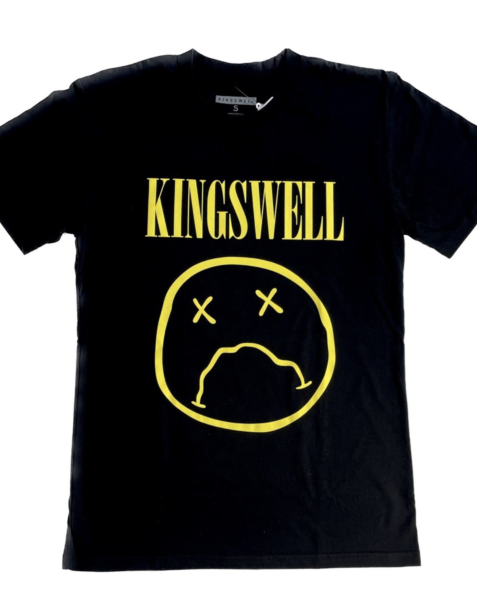 KINGSWELL YOUTH DUMBWELL S/S TEE - BLACK - KINGSWELL - Los Feliz