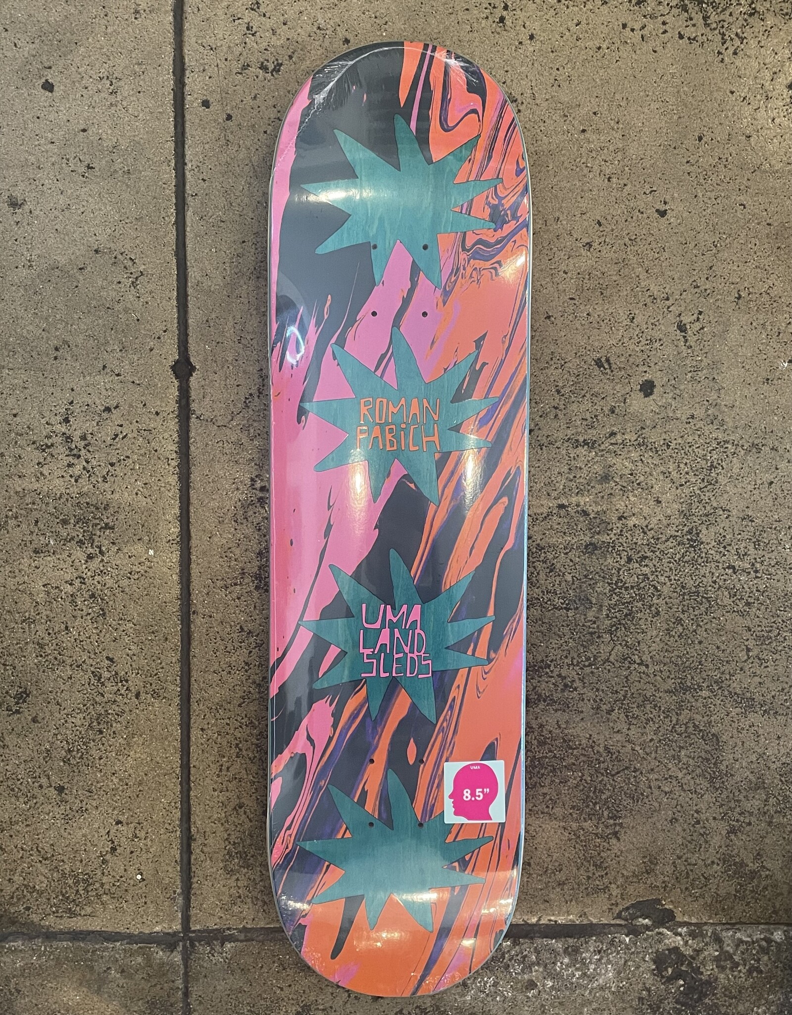 UMA ROMAN PABICH POP ART DECK - 8.5 - KINGSWELL - Los Feliz