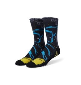 HUF X MARVEL CITY PROWLING CREW SOCK - BLACK