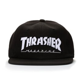 THRASHER THRASHER MAG LOGO HAT - BLACK