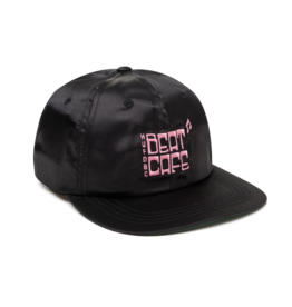 HUF BEAT CAFE 6 PANEL HAT - BLACK