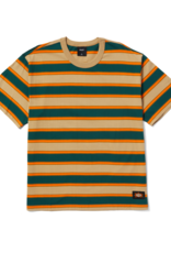 HUF TERRACE S/S RELAXED STRIPE KNIT TEE - PINE