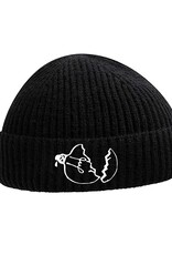 LESS THAN LOCAL LESS THAN LOCAL IDEA BEANIE - BLACK