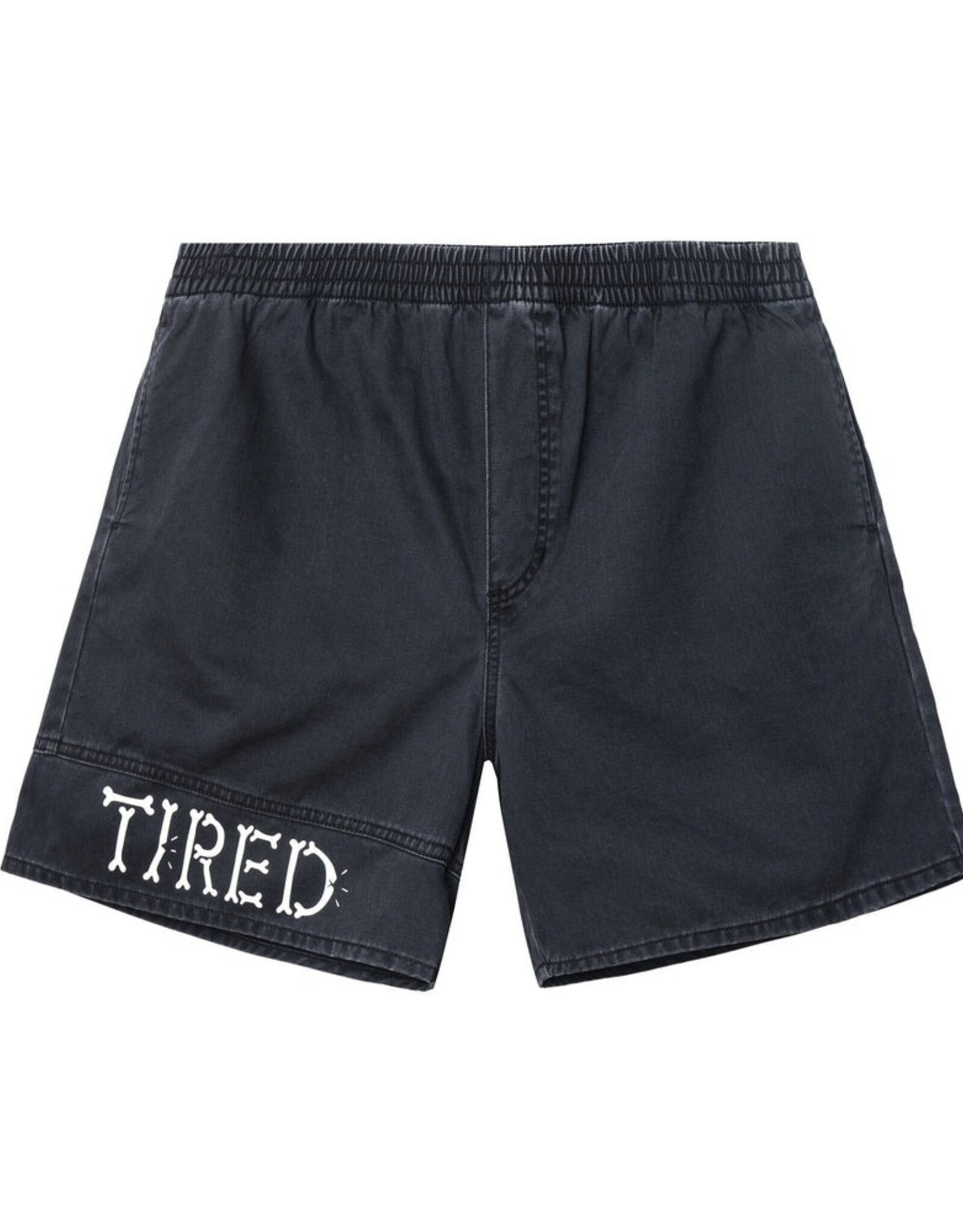 TIRED SKATEBOARDS Broken Bones Short - Washed Black