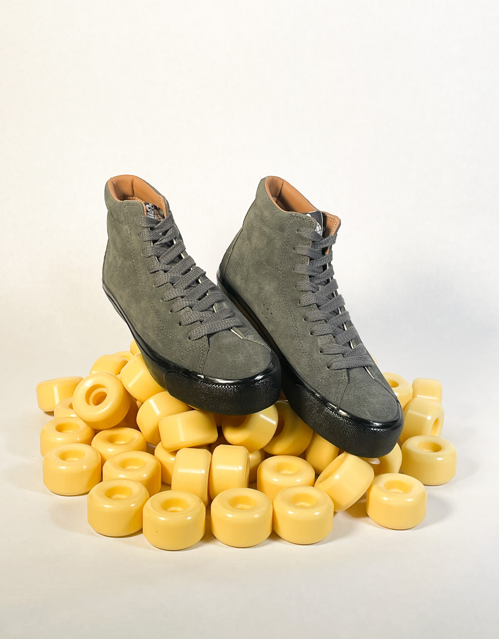 LAST RESORT AB VM003 SUEDE HI - STEEL GREY/BLACK