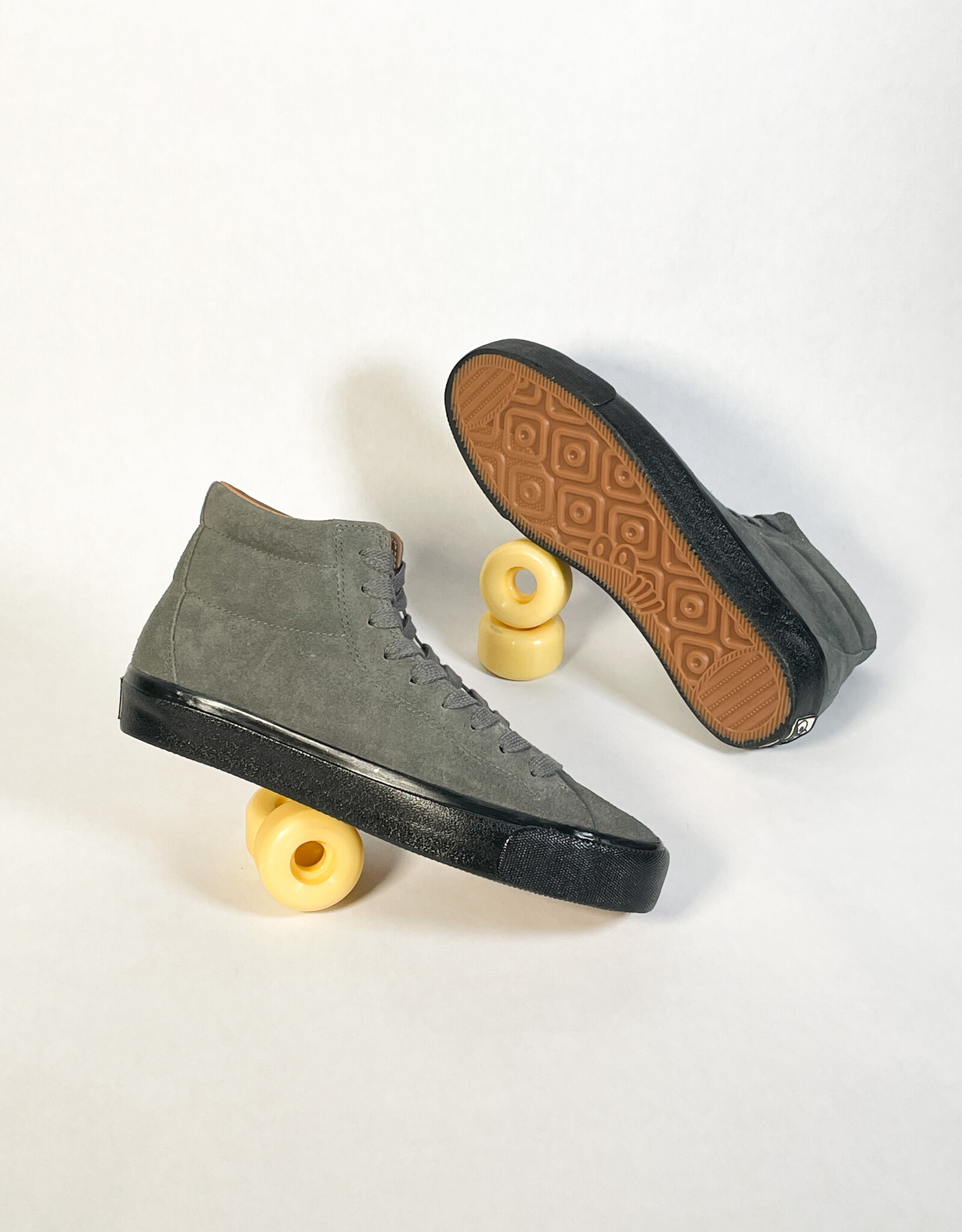 LAST RESORT AB VM003 SUEDE HI - STEEL GREY/BLACK