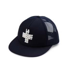 LAST RESORT LAST RESORT FOAM TRUCKER CAP - NAVY