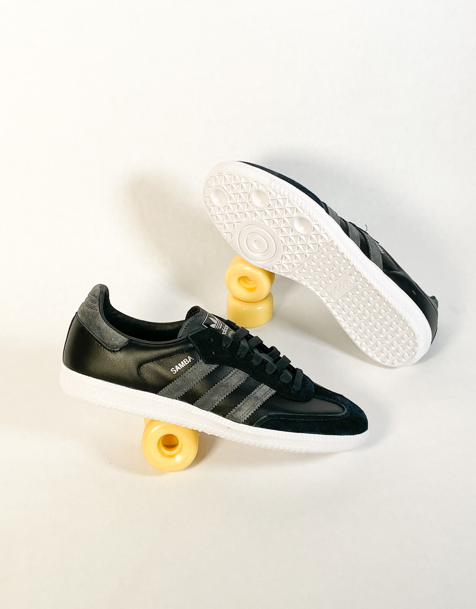 ADIDAS SKATE SAMBA ADV CBLACK/CARBON/SILVMT