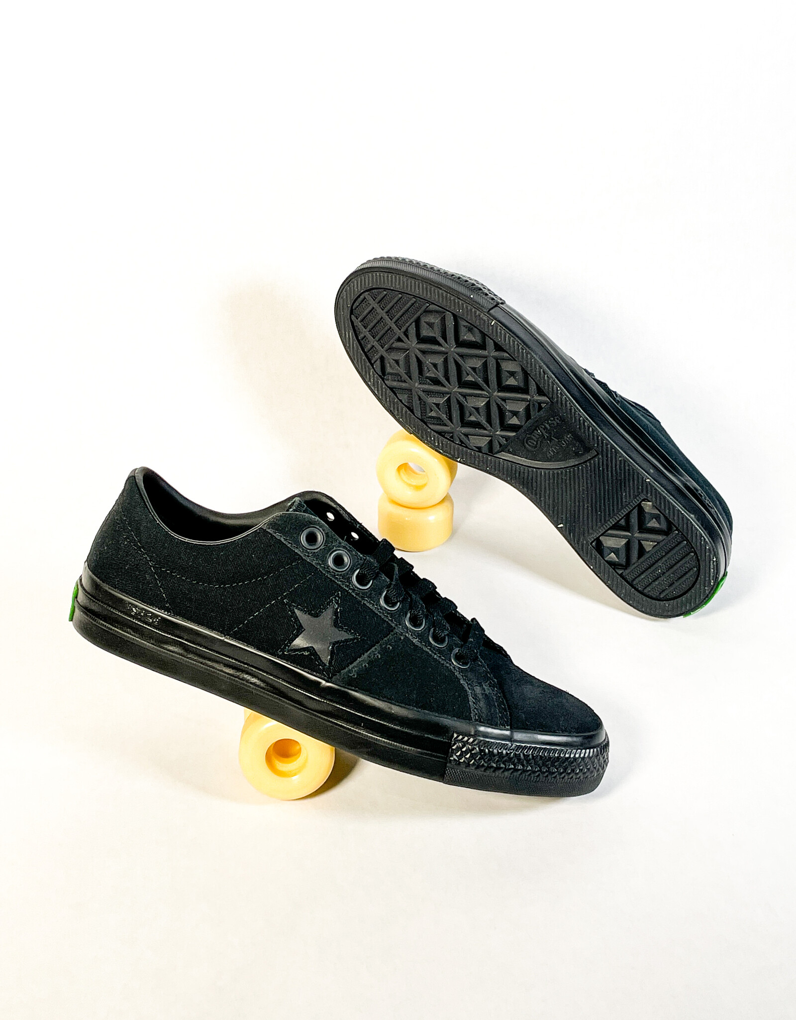 CONVERSE CONS ONE STAR PRO OX BLACK/SAP GREEN BLACK