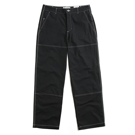 NIKE SB CONTRAST STITCH DOUBLE KNEE PANT - BLACK - KINGSWELL - Los