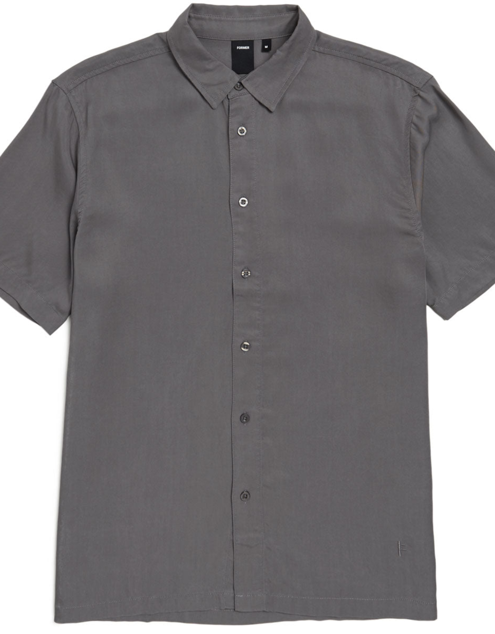 FORMER FORMER VIVIAN S/S SHIRT - GREY