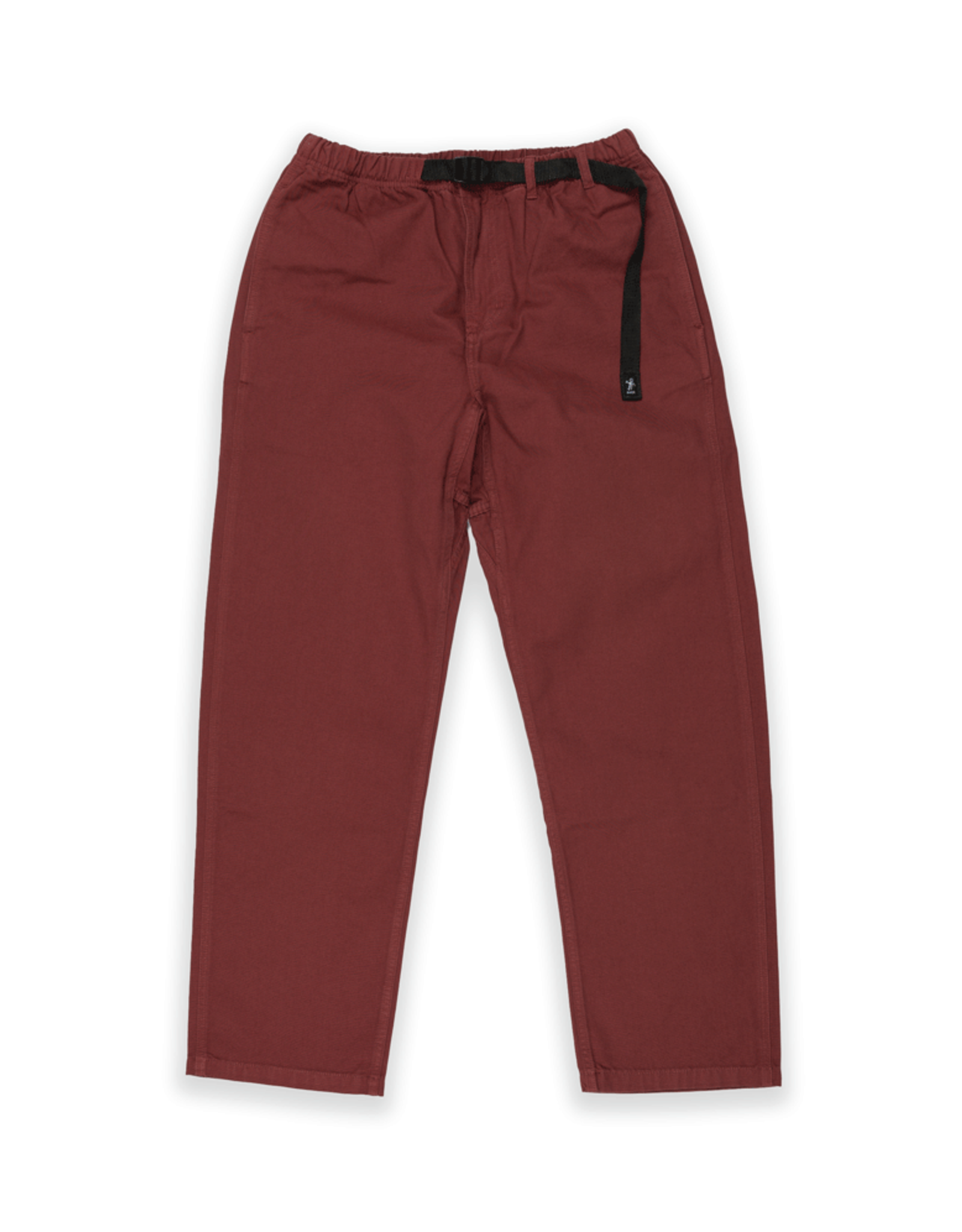 DANCER DANCER BELTED SIMPLE PANT - BRICK