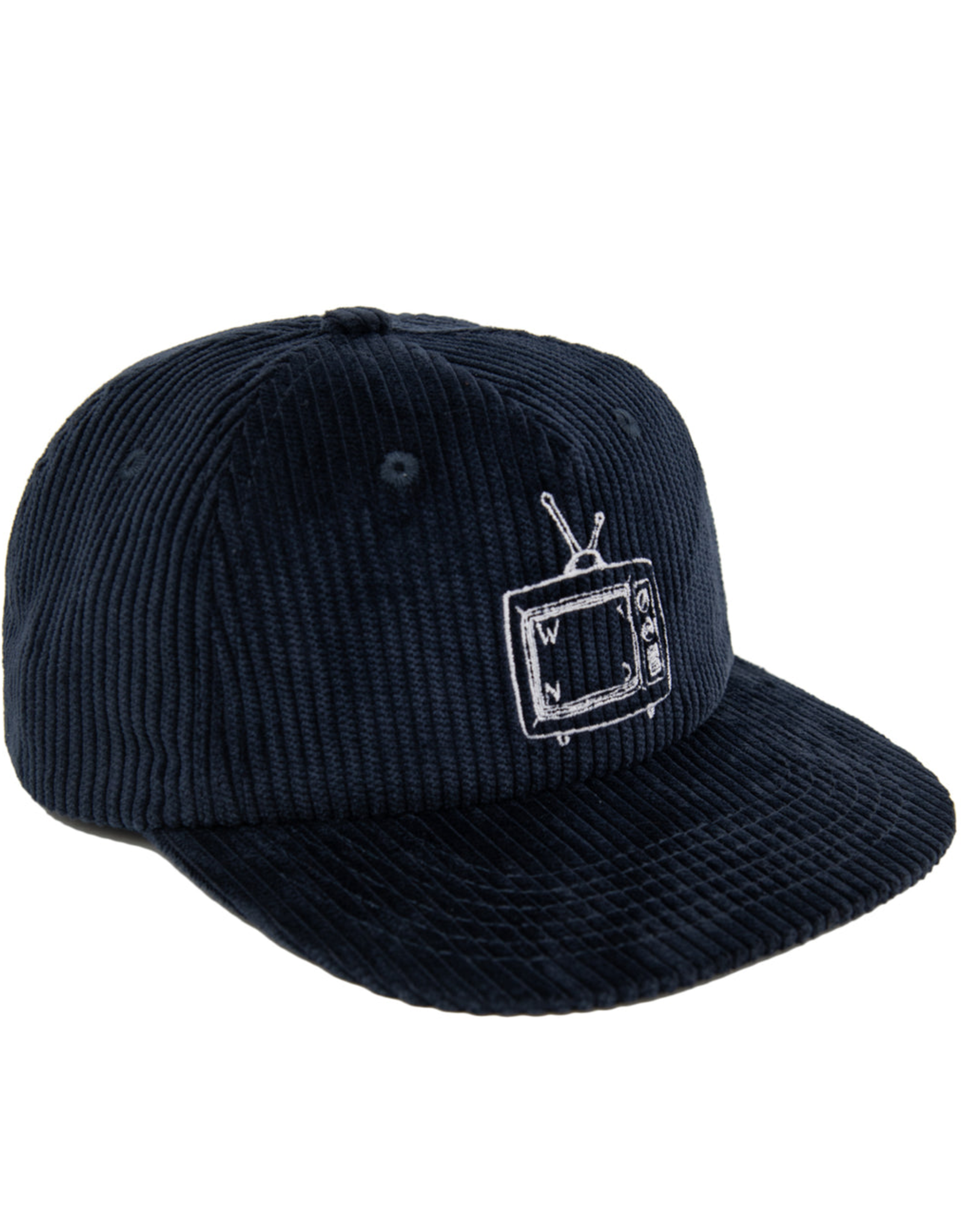 WKND CORD TV LOGO HAT - NAVY