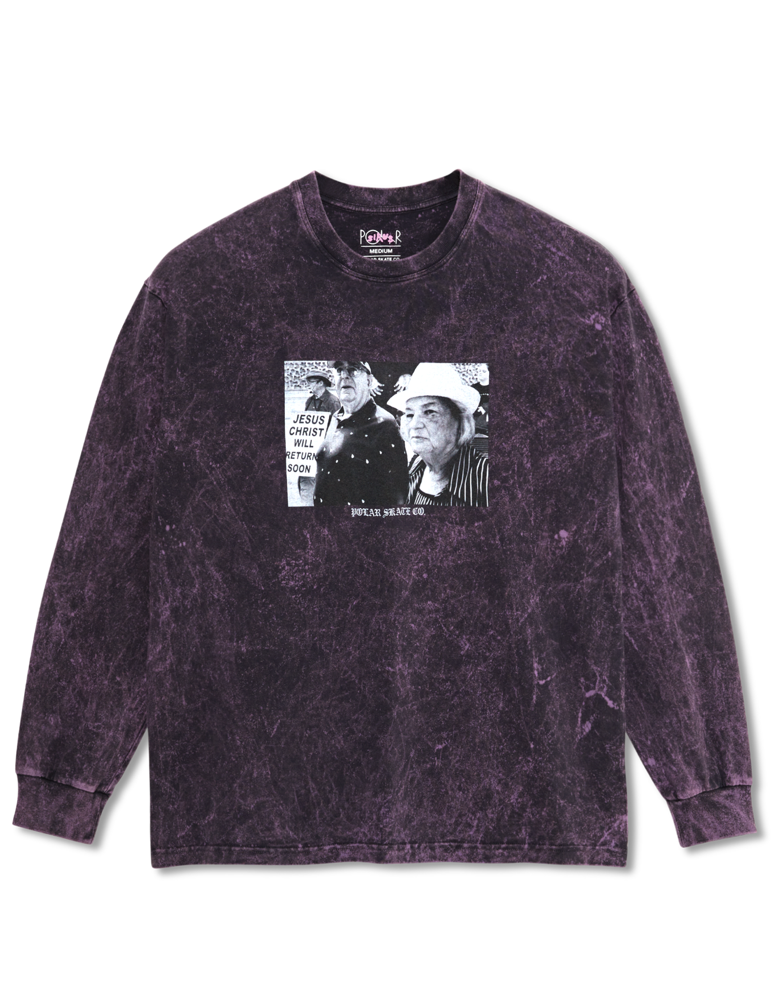 POLAR L/S PRIDE TEE - PURPLE