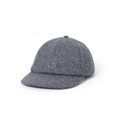 POLAR WOOL TOM CAP - BLUE CHECK