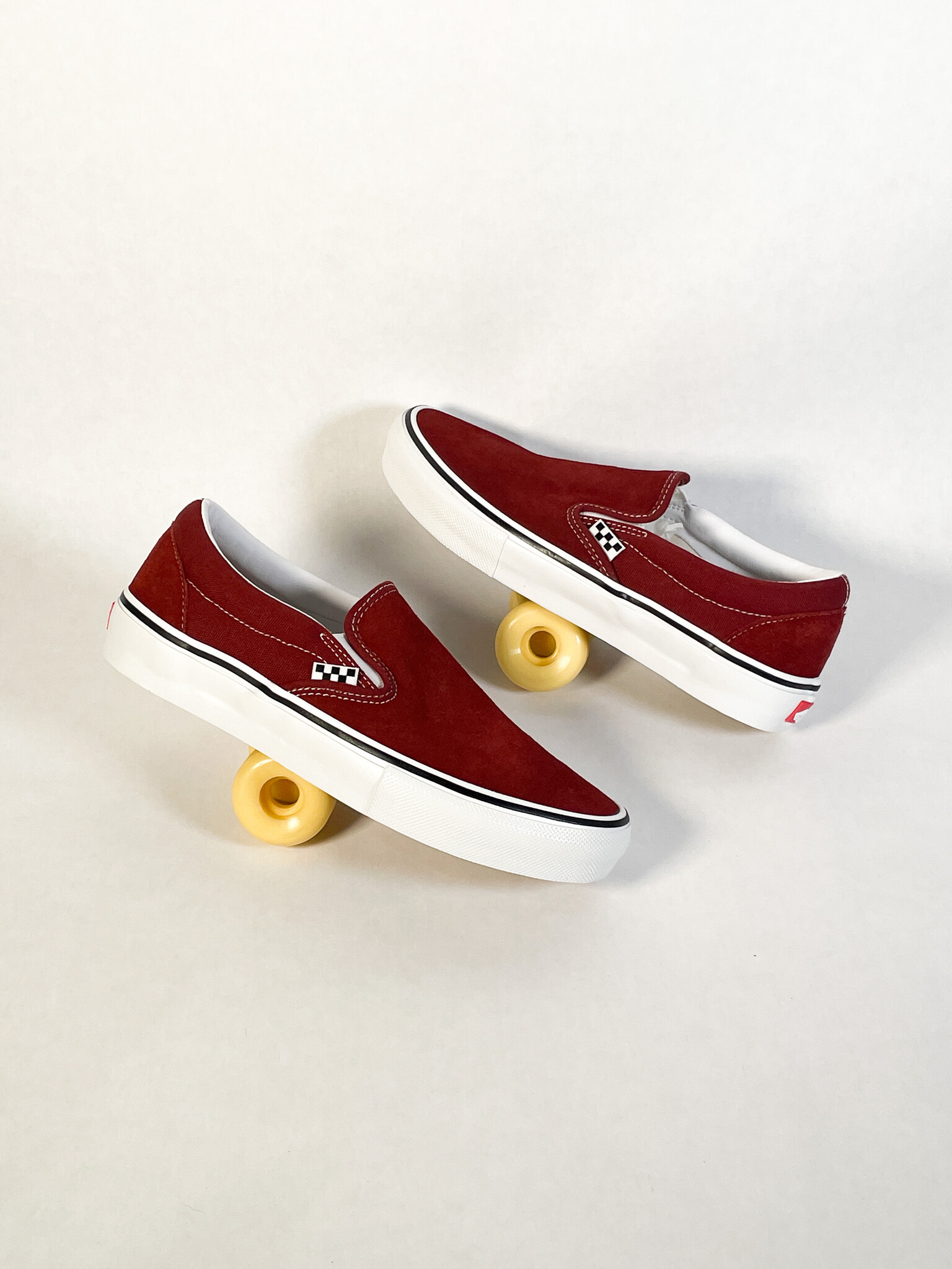 スニーカー VANS SKATE SLIP-ON Vans - Skate Slip-On Shoes | Pewter White – Plusskateshop.com