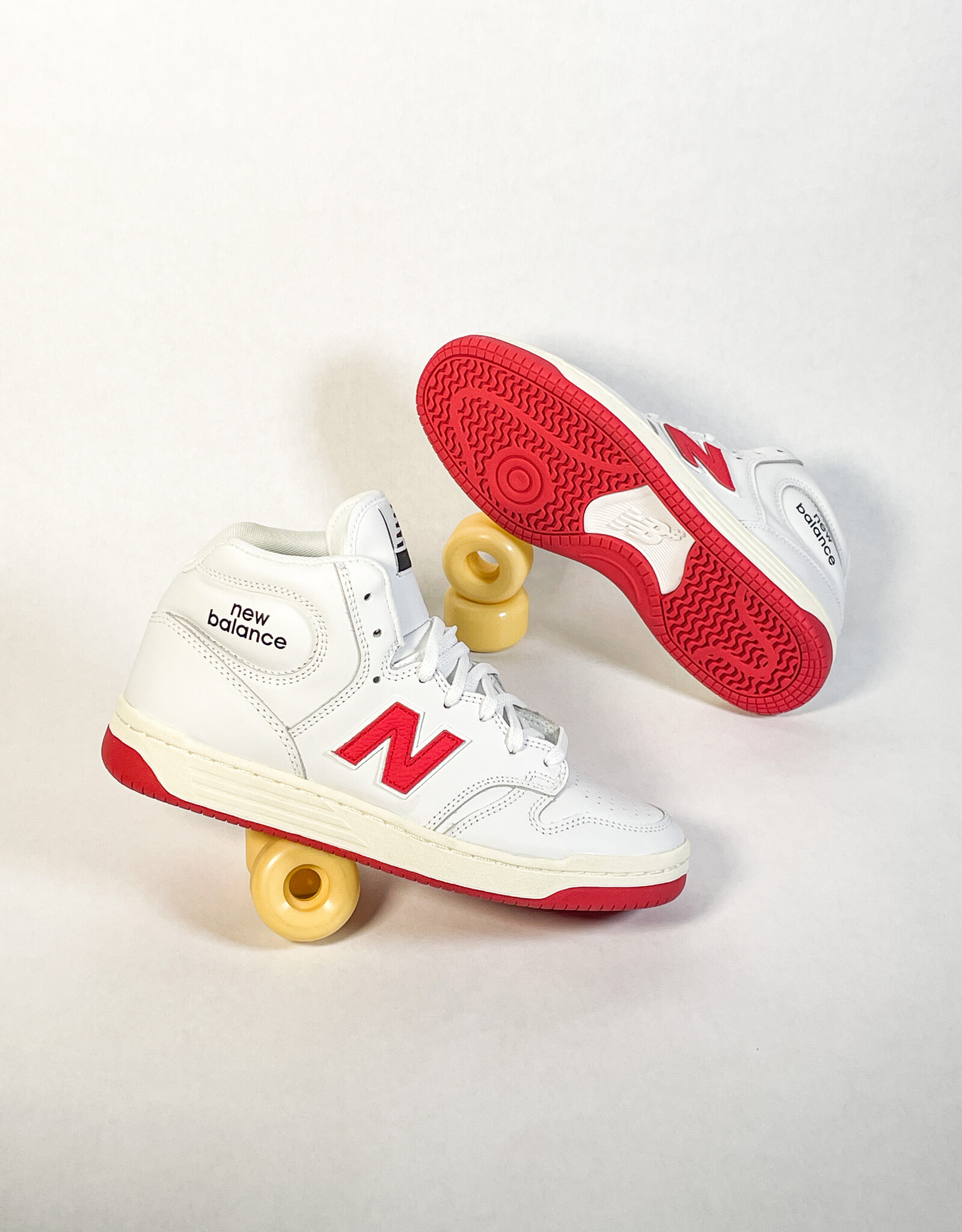 NEW BALANCE NB NUMERIC 480 HIGH - WHITE RED