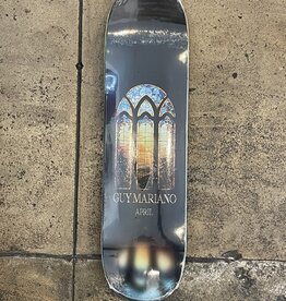 APRIL SKATEBOARDS APRIL GUY MARIANO STAINGLASS DECK - 8.38