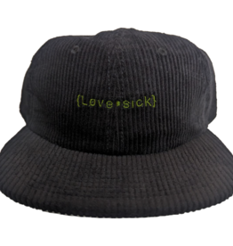 LOVESICK LOVESICK LOGO HAT - BLACK CORD