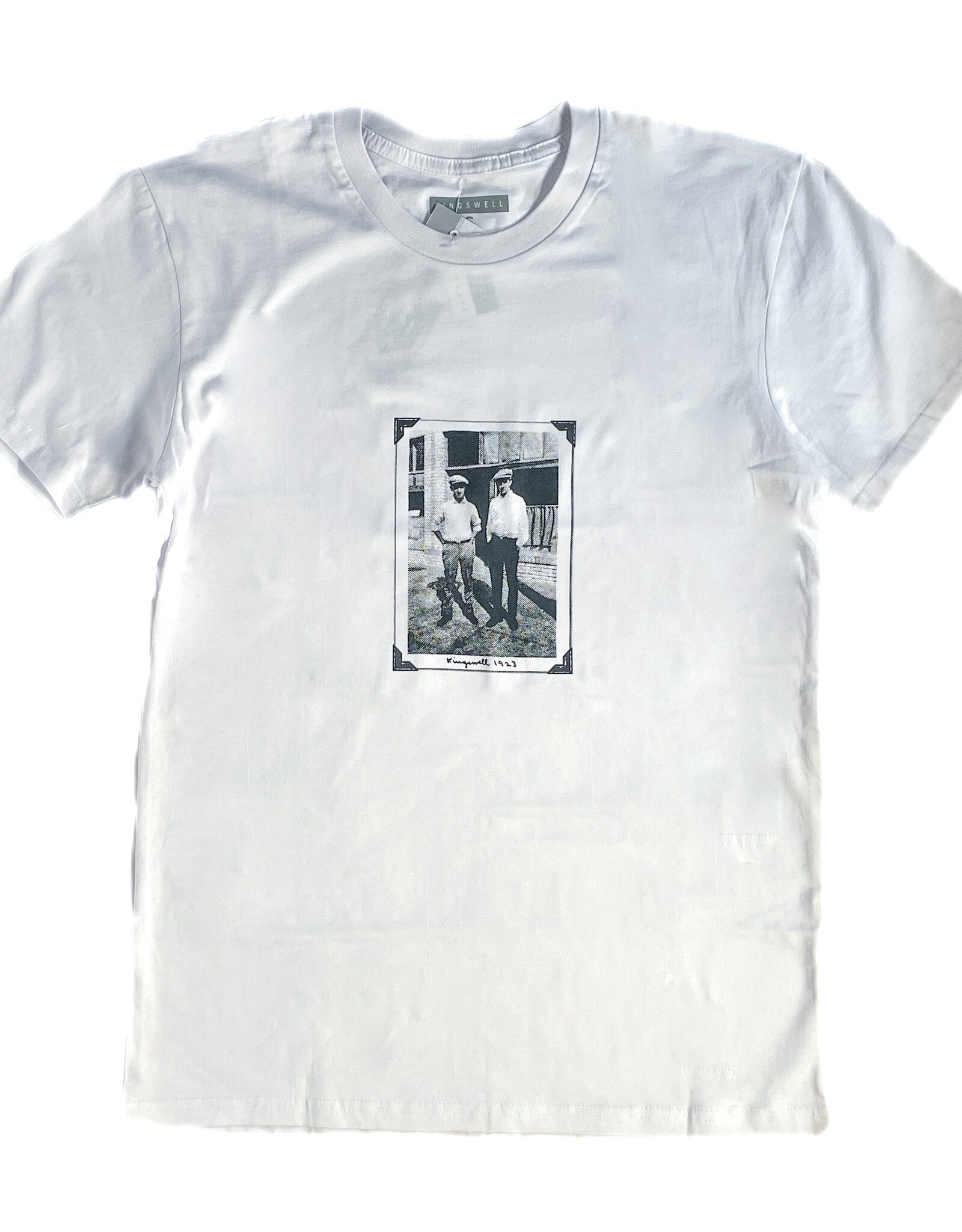KINGSWELL KINGSWELL YOUTH FOUNDERS TEE - WHITE