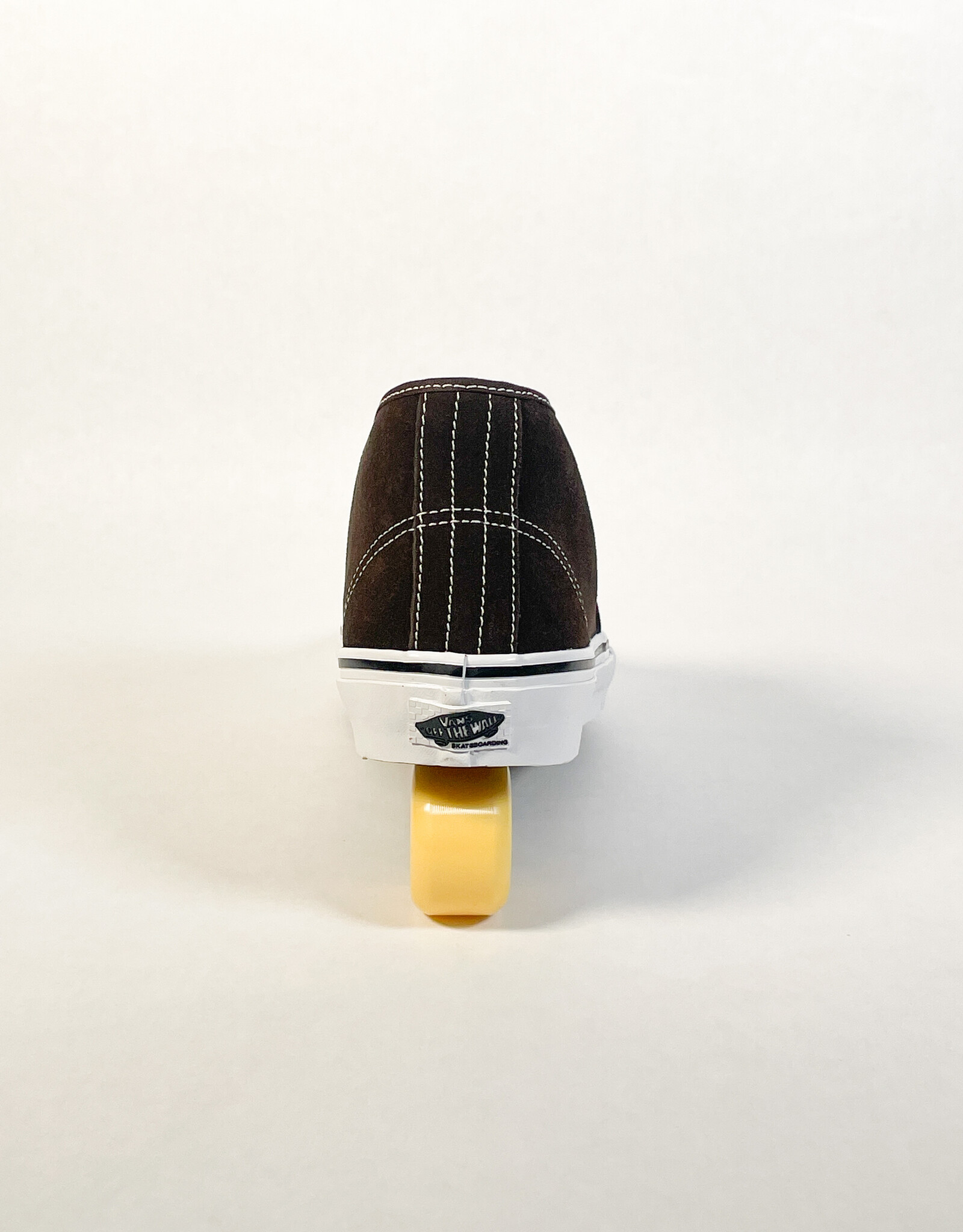 VANS SKATE AUTHENTIC MID VCU - DARK BROWN/WHITE