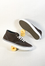 VANS SKATE AUTHENTIC MID VCU - DARK BROWN/WHITE