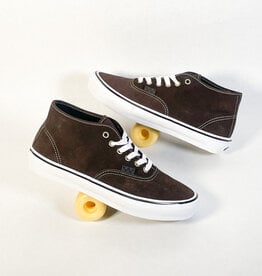 VANS SKATE AUTHENTIC MID VCU - DARK BROWN/WHITE