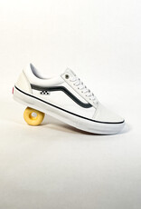 VANS SKATE OLD SKOOL LEATHER - WHITE/WHITE