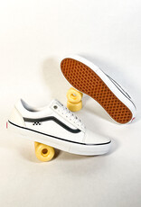 VANS SKATE OLD SKOOL LEATHER - WHITE/WHITE