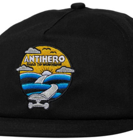 ANTI HERO ANTIHERO ADJ ROAD TO NOWHERE HAT- BLACK