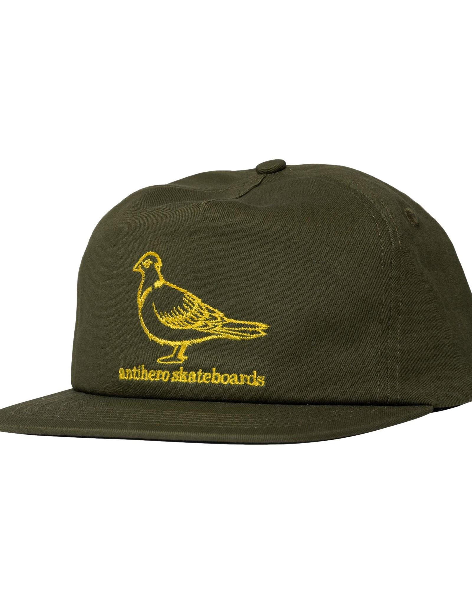 ANTI HERO ANTIHERO ADJ BASIC PIGEON HAT- OLIVE