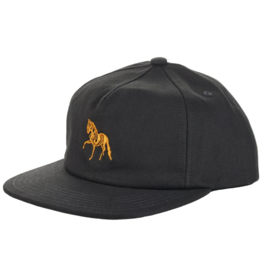 HUF SMALL HORSE SNAPBACK - BLACK