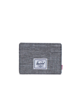 HERSCHEL HERSCHEL CHARLIE  CARDHOLDER - LIGHT GREY CROSSHATH