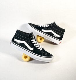 VANS MN SKATE GROSSO MID BLACK/WHITE