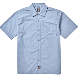 DICKIES DICKIES WAYNESBORO S/S SHIRT - CORONET BLUE CHAM