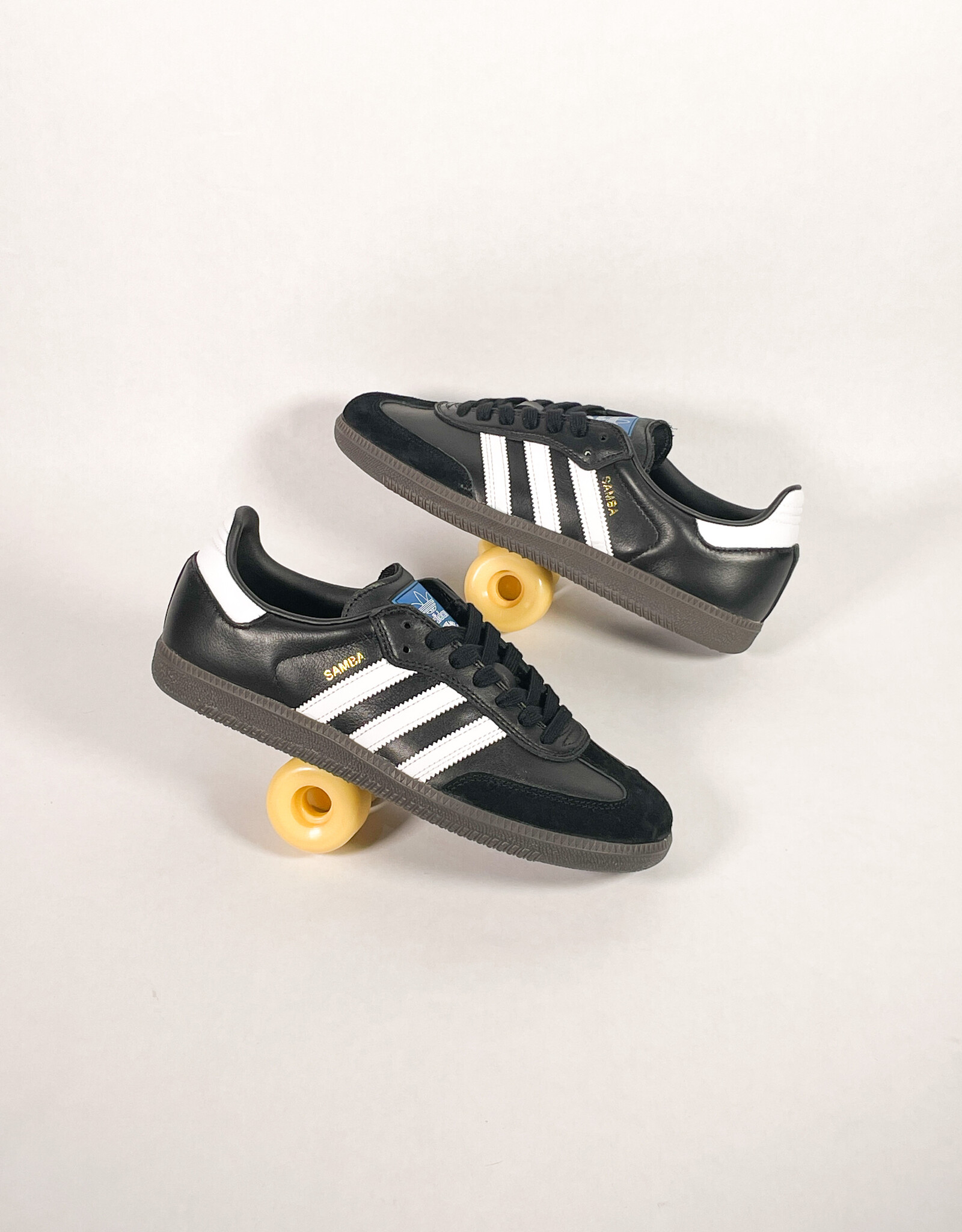 ADIDAS SKATEBOARDING SAMBA ADV - CBLACK/FTWWHT/GUM5