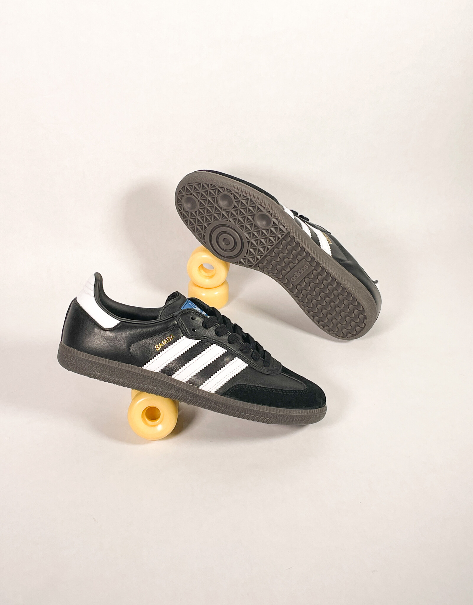 ADIDAS SKATEBOARDING SAMBA ADV - CBLACK/FTWWHT/GUM5