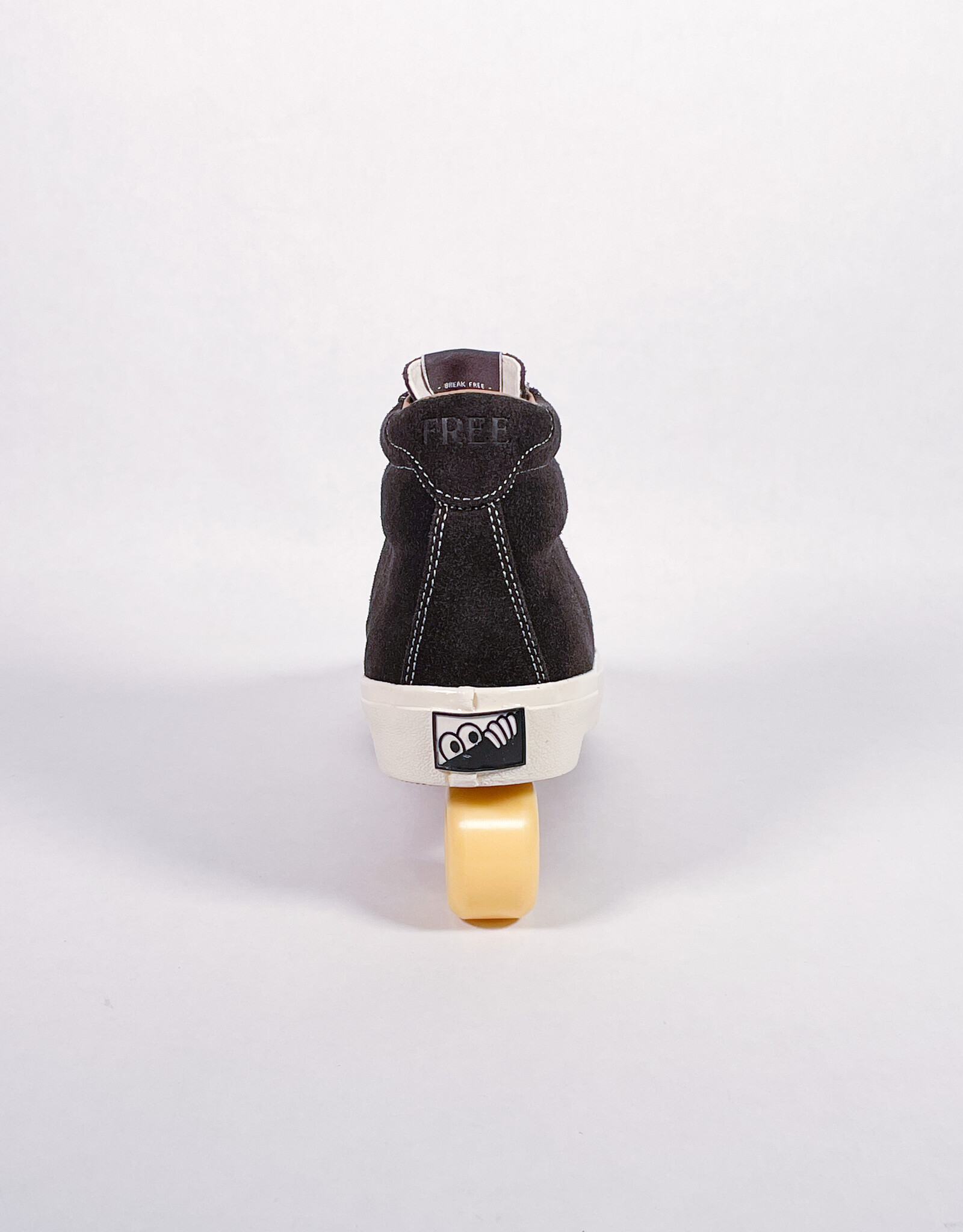 LAST RESORT AB VM001 HI SUEDE - COFFEE BEAN/WHITE