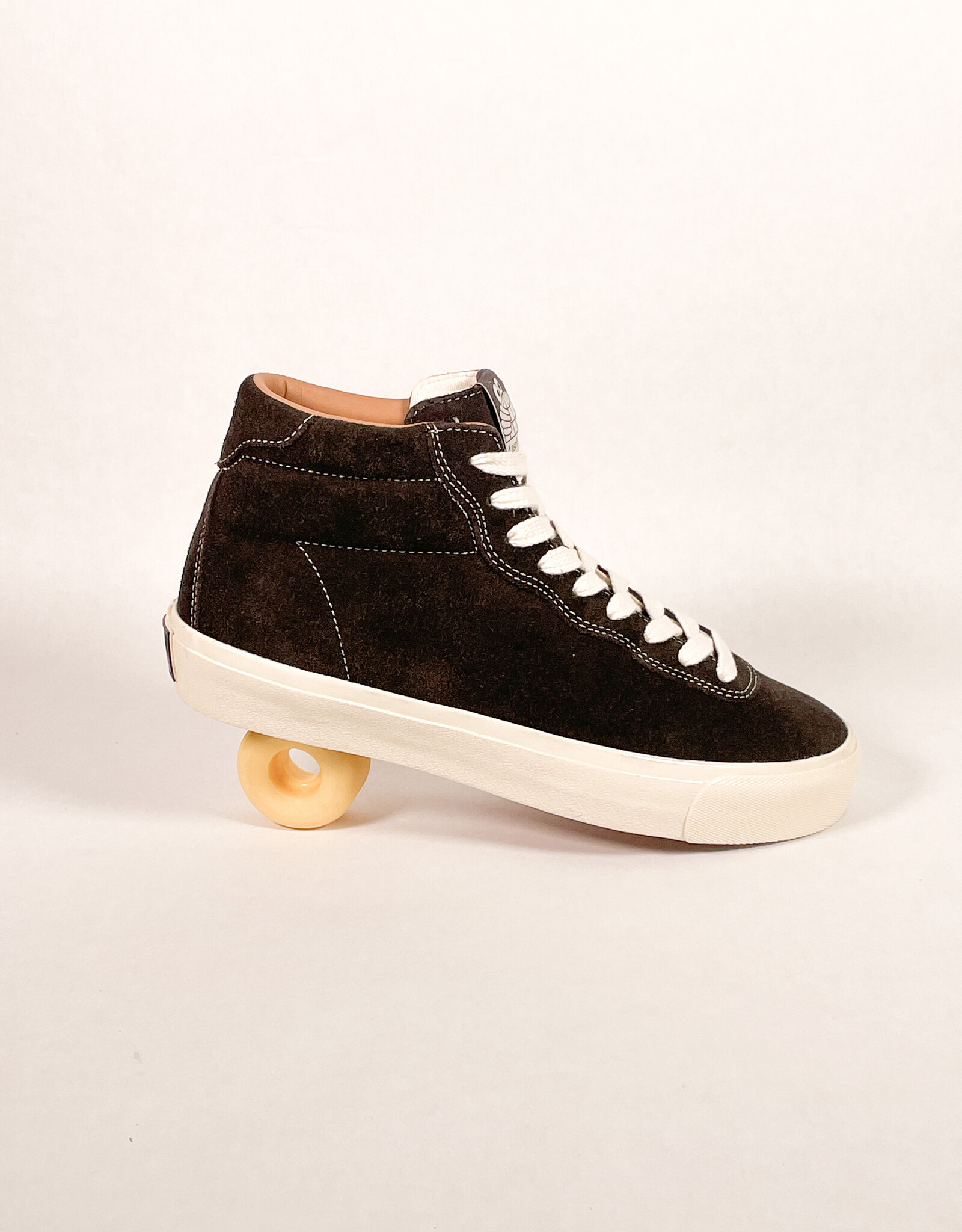 LAST RESORT AB VM001 HI SUEDE - COFFEE BEAN/WHITE