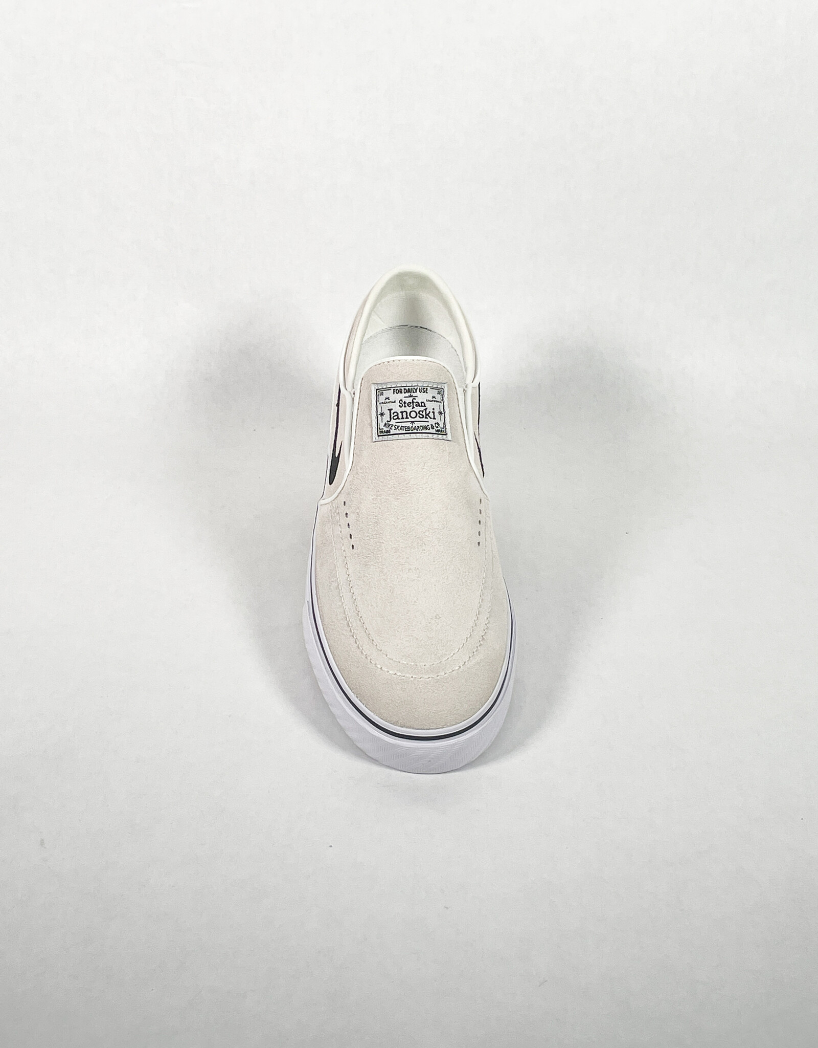 NIKE SB JANOSKI+ SLIP SUMMIT WHITE/BLACK-SUMMIT WHITE-WHITE