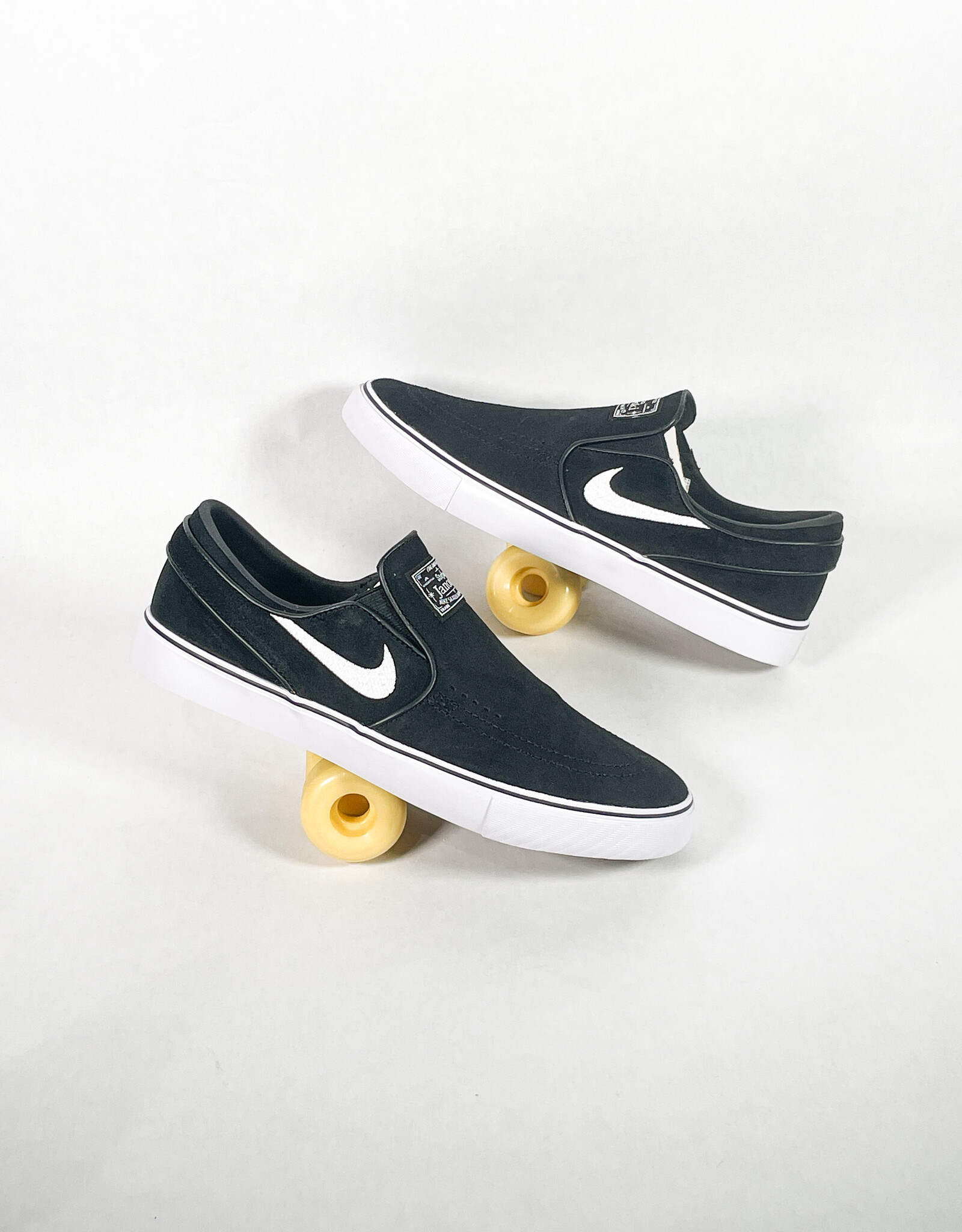 NIKE SB JANOSKI+ SLIP BLACK/WHITE-BLACK-BLACK
