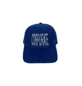 CORPORATE SKATEBOARDS CORPORATE SCREECH HAT - BLUE