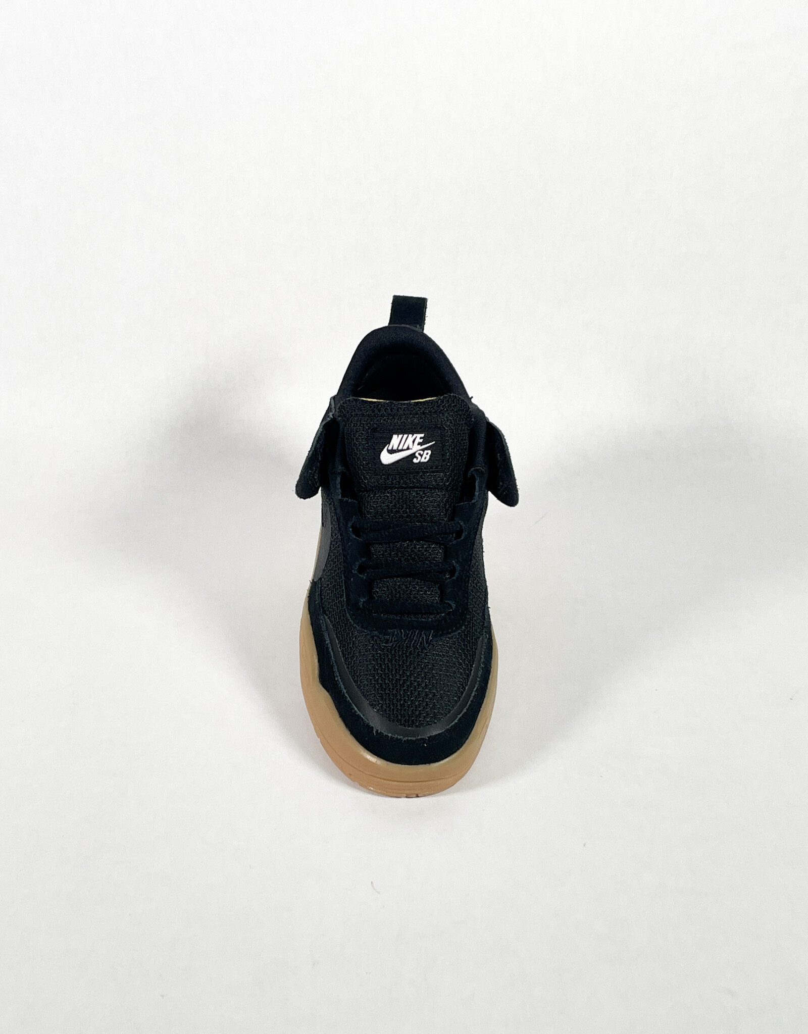 NIKE SB DAY ONE (GRADE SCHOOL) BLACK/BLACK-GUM LIGHT BROWN-WHITE