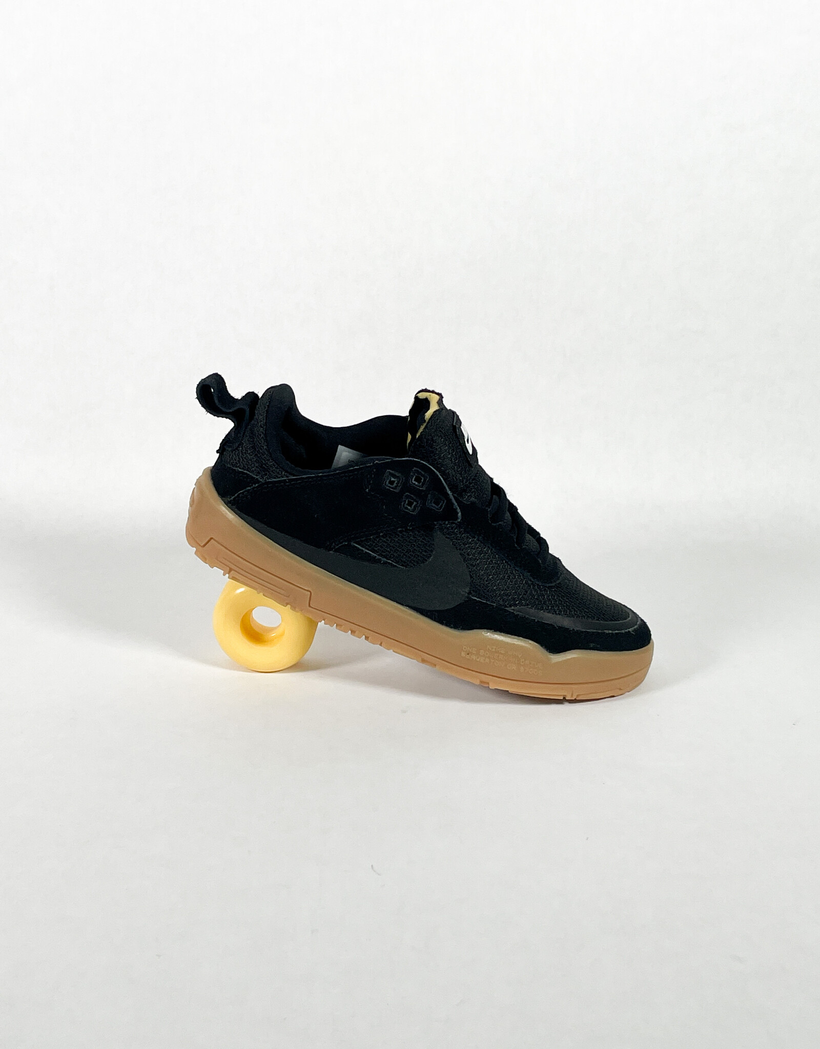 NIKE SB DAY ONE (GRADE SCHOOL) BLACK/BLACK-GUM LIGHT BROWN-WHITE