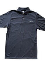 KINGSWELL KINGSWELL WALT SCRIPT POLO - BLACK